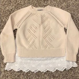 Gap cream sweater